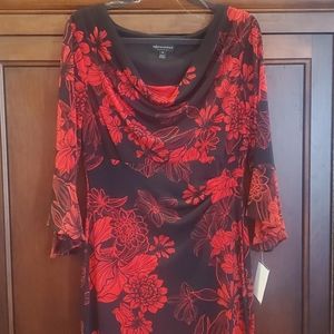 Connected Apparel floral dress